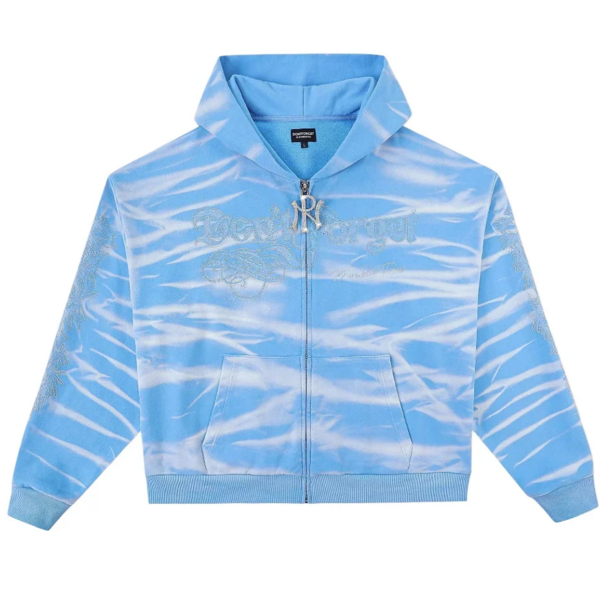 Noublie Pas Python Zip Up Hoodie