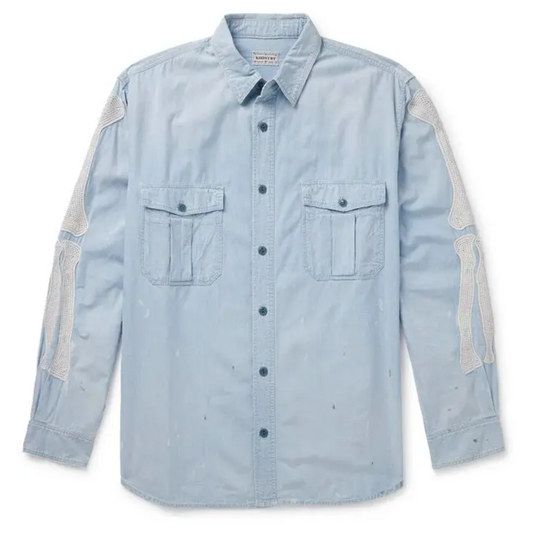 Kapital Bone Chambray Work Shirt