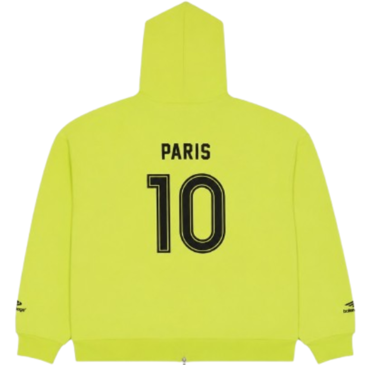 Balenciaga Logo Printed Zipped Hoodie