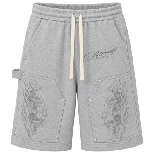Retrovert Flame Sweat Shorts