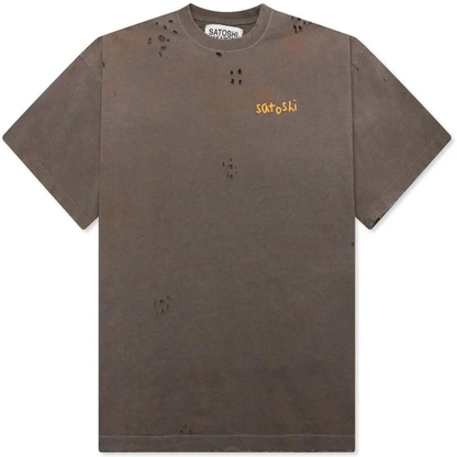 Satoshi Nakamoto Chain Stitch Tee