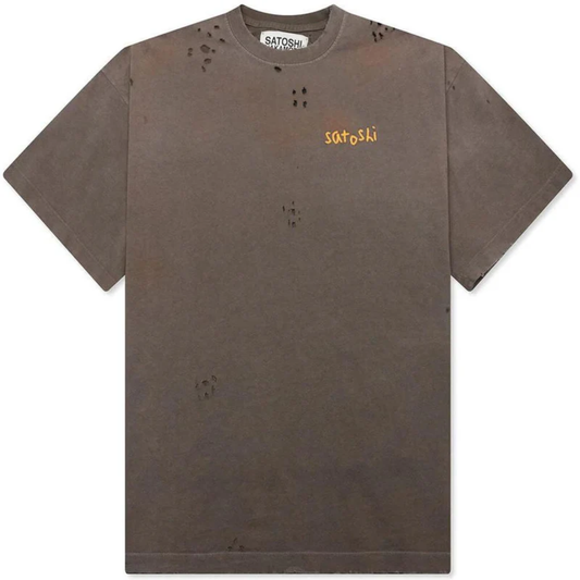 Satoshi Nakamoto Chain Stitch Tee