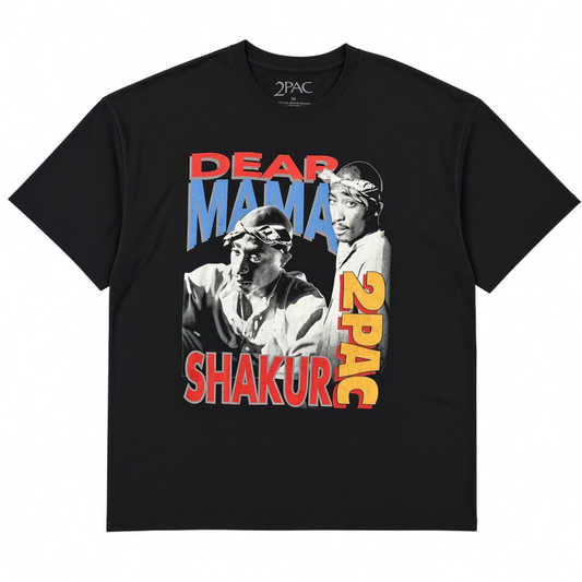 Dear Mama Tupac Band Vintage Tee
