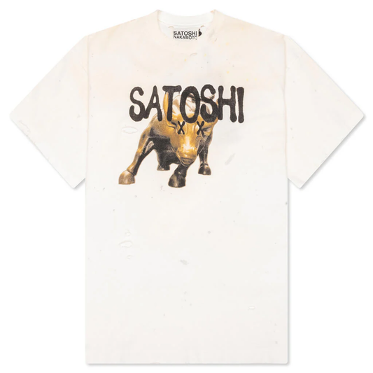Satoshi Nakamoto Wall Street Tee