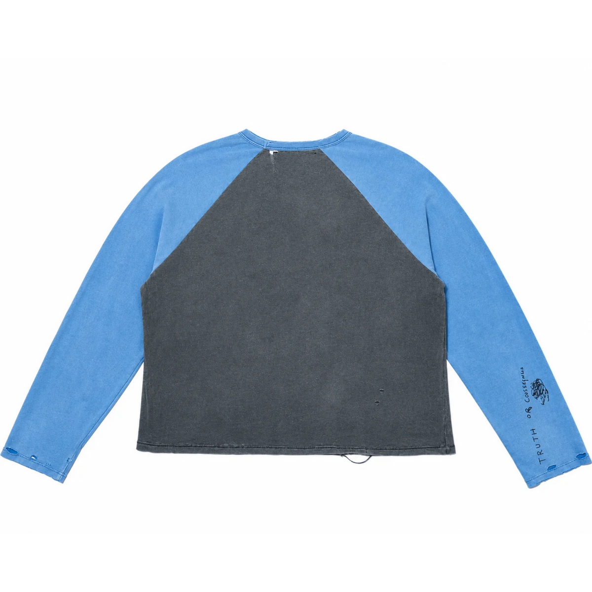 Paly Hollywood Funeral Fakeout Raglan Long Sleeve Tee