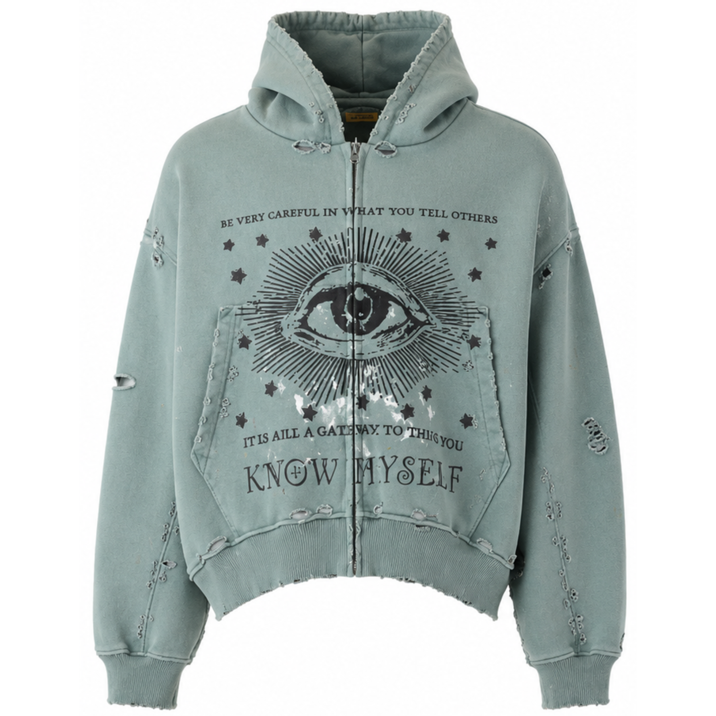 Astrum Know Thyself Zip Up Hoodie