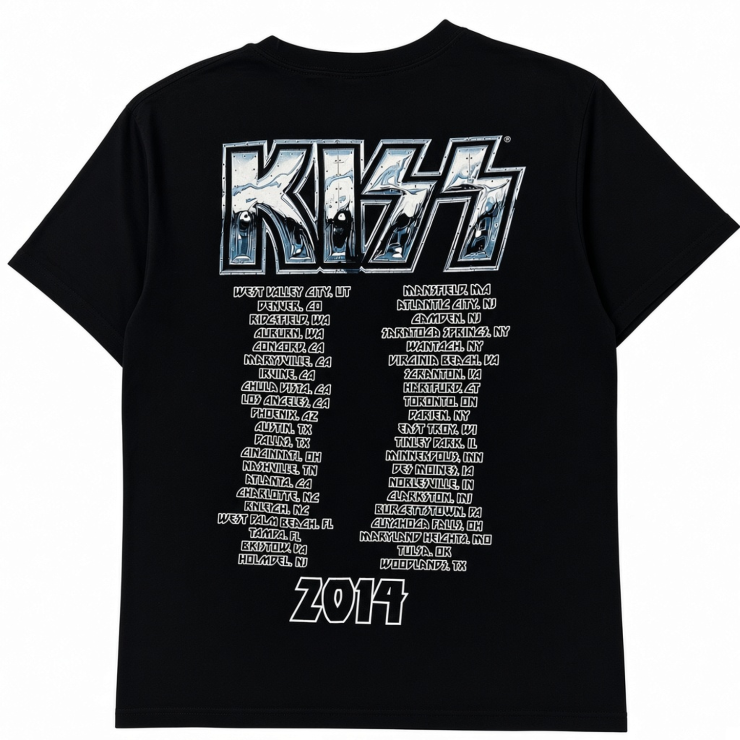 2014 Tour Kiss Alstyle Vintage Tee