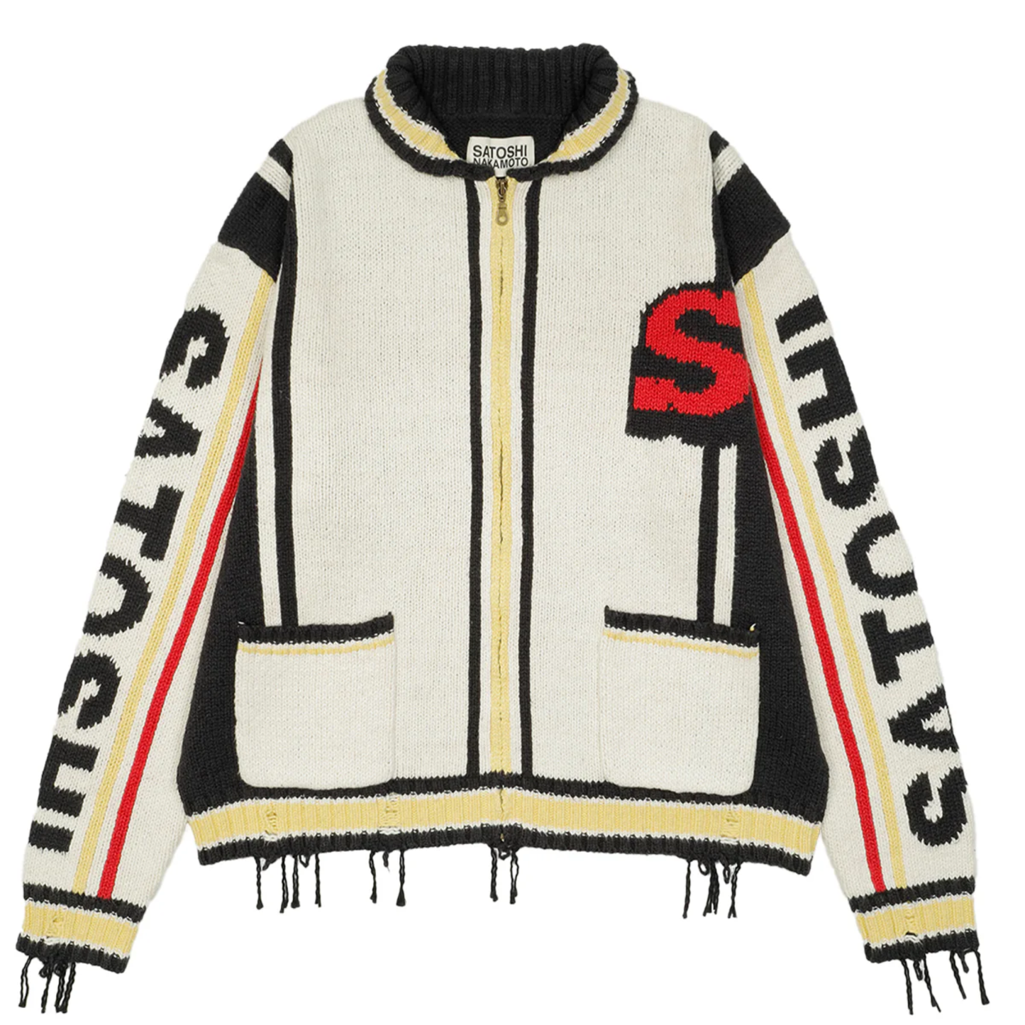 Satoshi Nakamoto Memory Varsity Cardigan