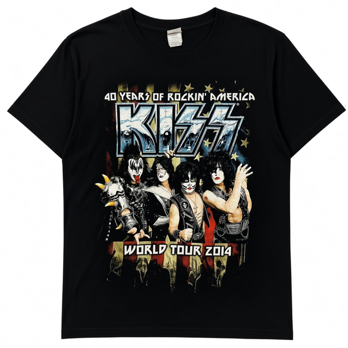 2014 Tour Kiss Alstyle Vintage Tee