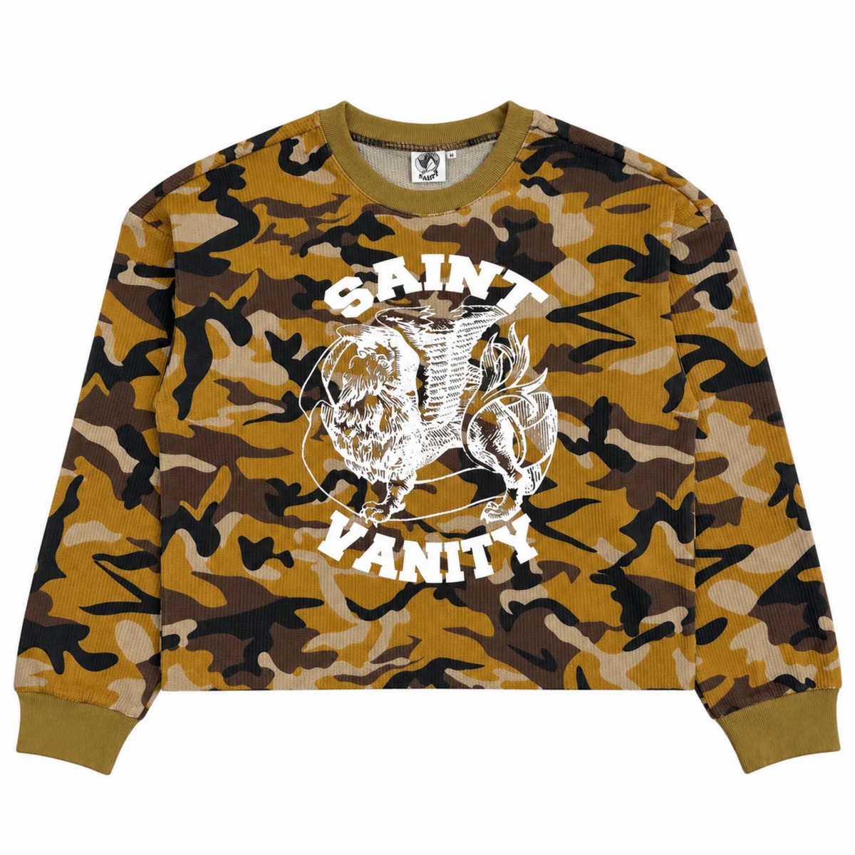 Saint Vanity Thermal Long Sleeve Tee Wheat Camo