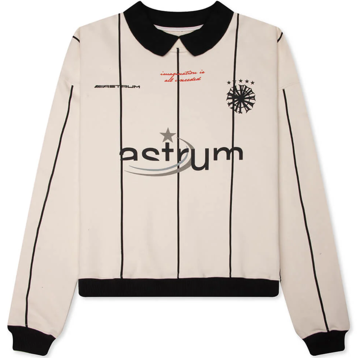 Astrum Cream Imagination Football Crewneck
