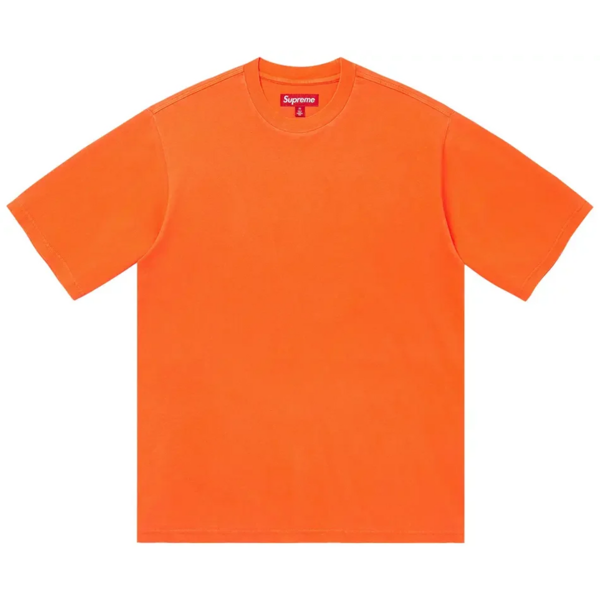 Supreme Rhinestone Script Tee Orange