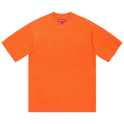 Supreme Rhinestone Script Tee Orange