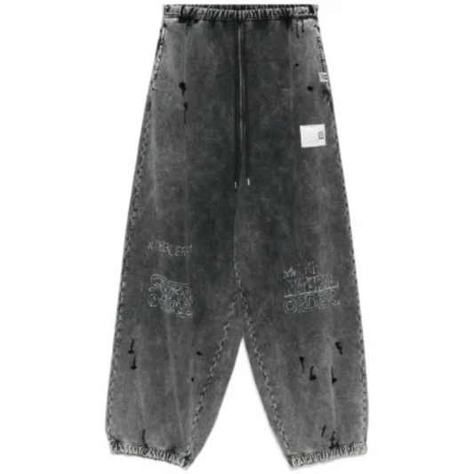 Maison Mihara Yasuhiro Graphic Print Sweatpants