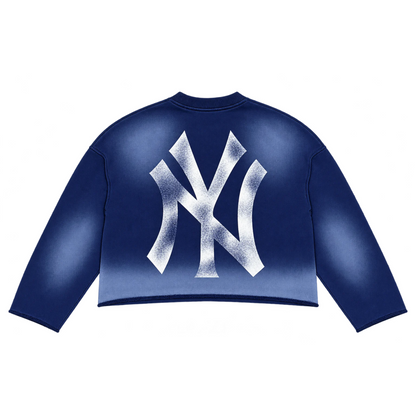 Saint Vanity Navy Ash Yankee Sweatsuit