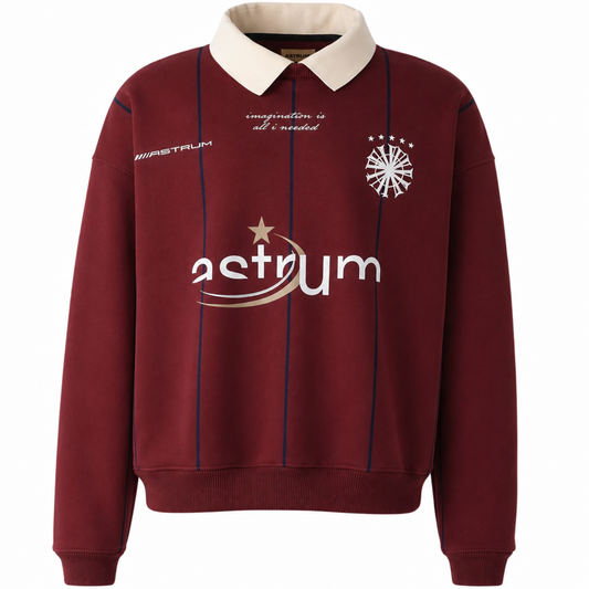 Astrum Cream Imagination Football Crewneck