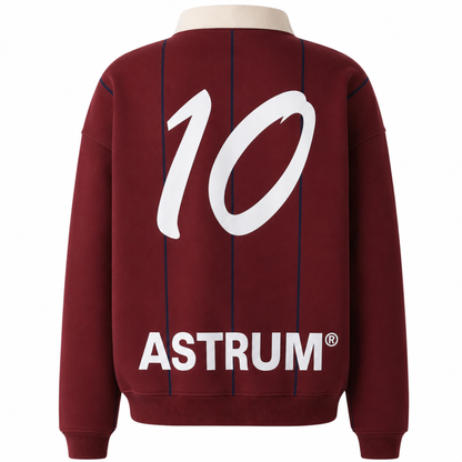 Astrum Cream Imagination Football Crewneck