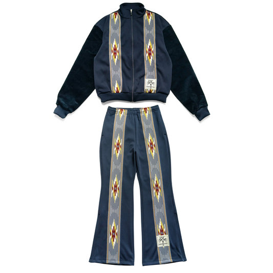 Kapital Smooth Jersey Kochi & Zephyr Sweatsuit Navy
