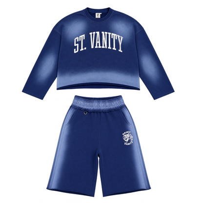 Saint Vanity Navy Ash Yankee Sweatsuit