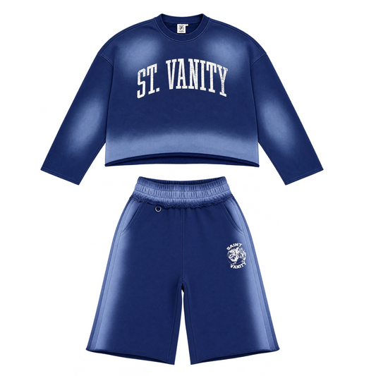 Saint Vanity Navy Ash Yankee Sweatsuit