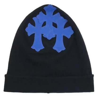 Chrome Hearts Cashmere Cross Patch Mask
