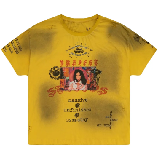 Bravest Studios Yellow Heirloom Tee