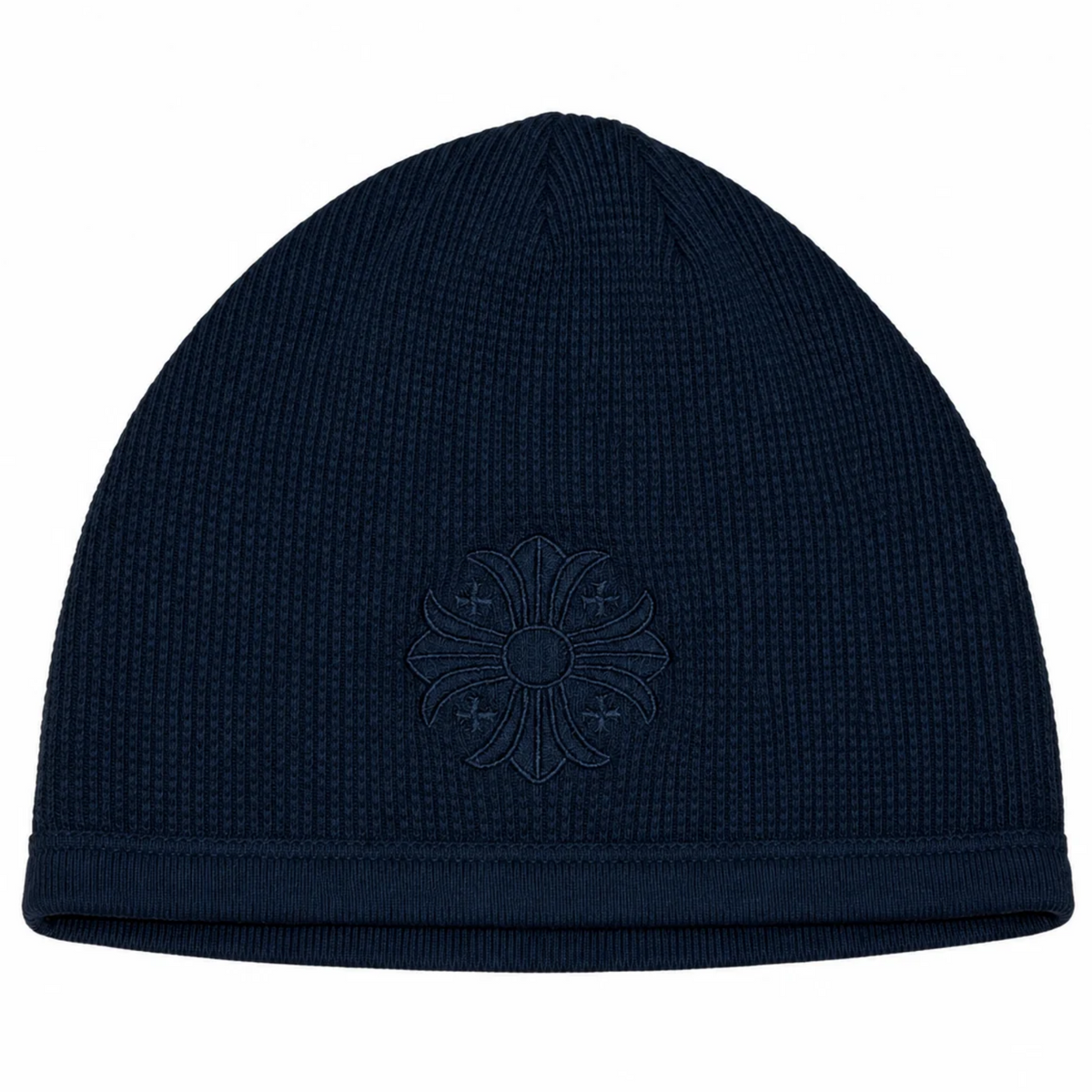 Chrome Hearts Skull Cross Logo Beanie Black