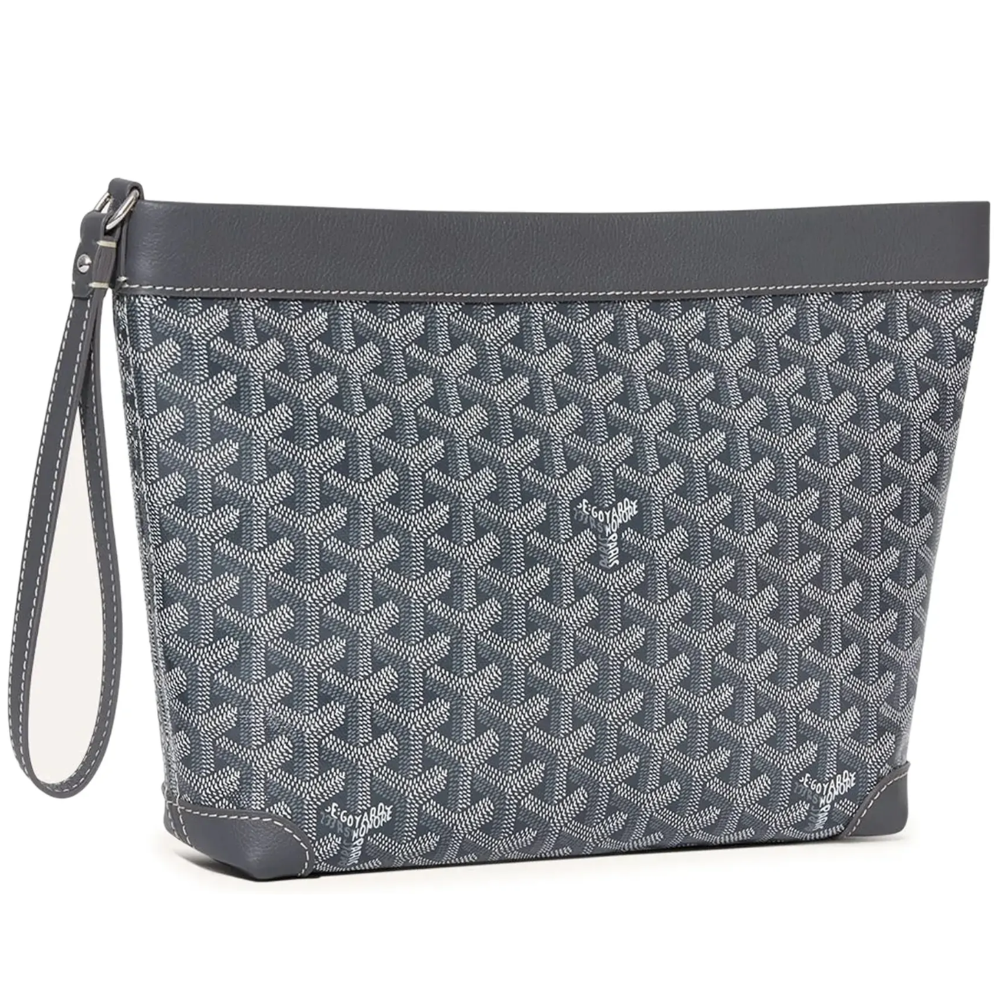 Goyard Conti Pouch Grey