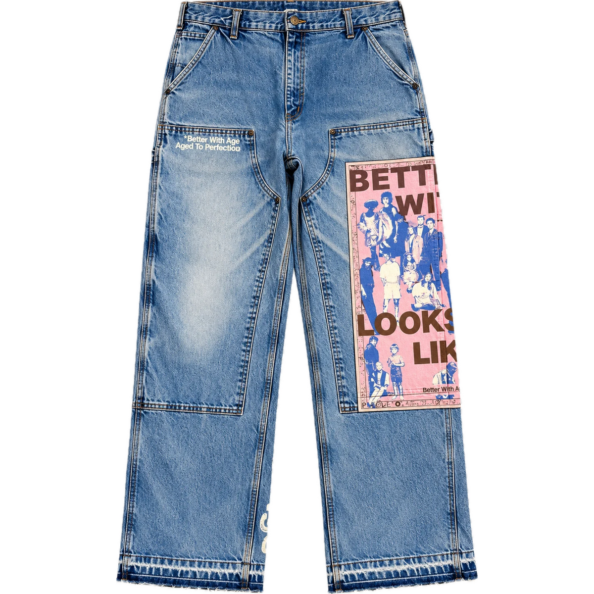 Better With Age Looks Like You Double Knee Carpenter Pants