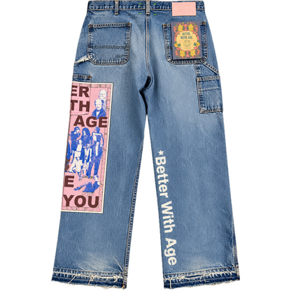 Better With Age Looks Like You Double Knee Carpenter Pants