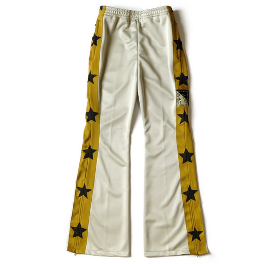 Kapital Star Stuntman & Smooth Jersey Track Pants Beige