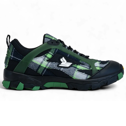 Eric Emanuel x Sicko Plaid Green Black