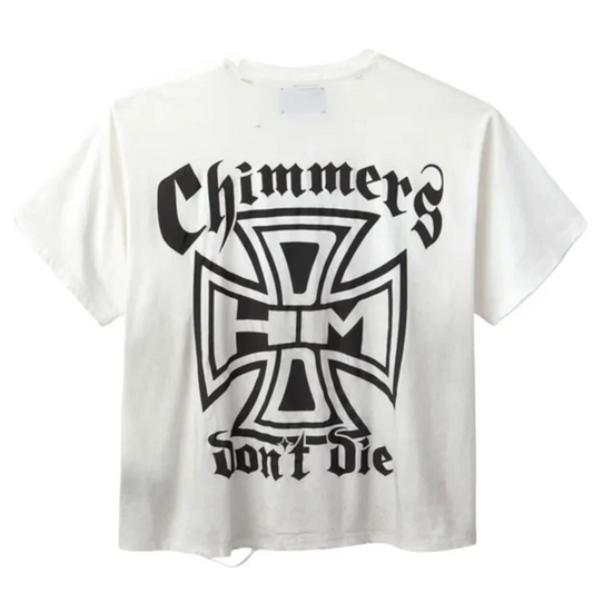 Happy Memories Don't Die HMDD Chimmers Ghost Pocket Tee