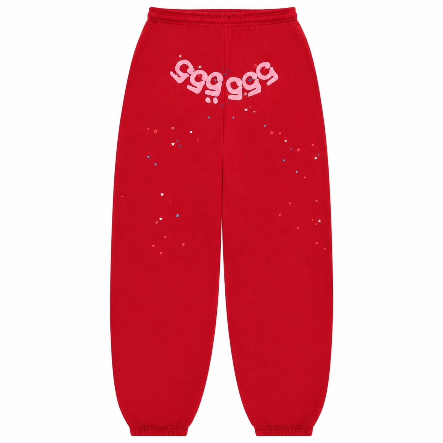 Sp5der Worldwide Red Angel Number 555 Sweatsuit