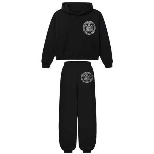 Saint Vanity Collegiate Sweatsuit Black
