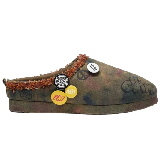 Happy Memories DON'T DIE HMDD Graffiti Mule Slides
