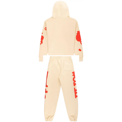 Sp5der Beluga Sweatsuit Cream