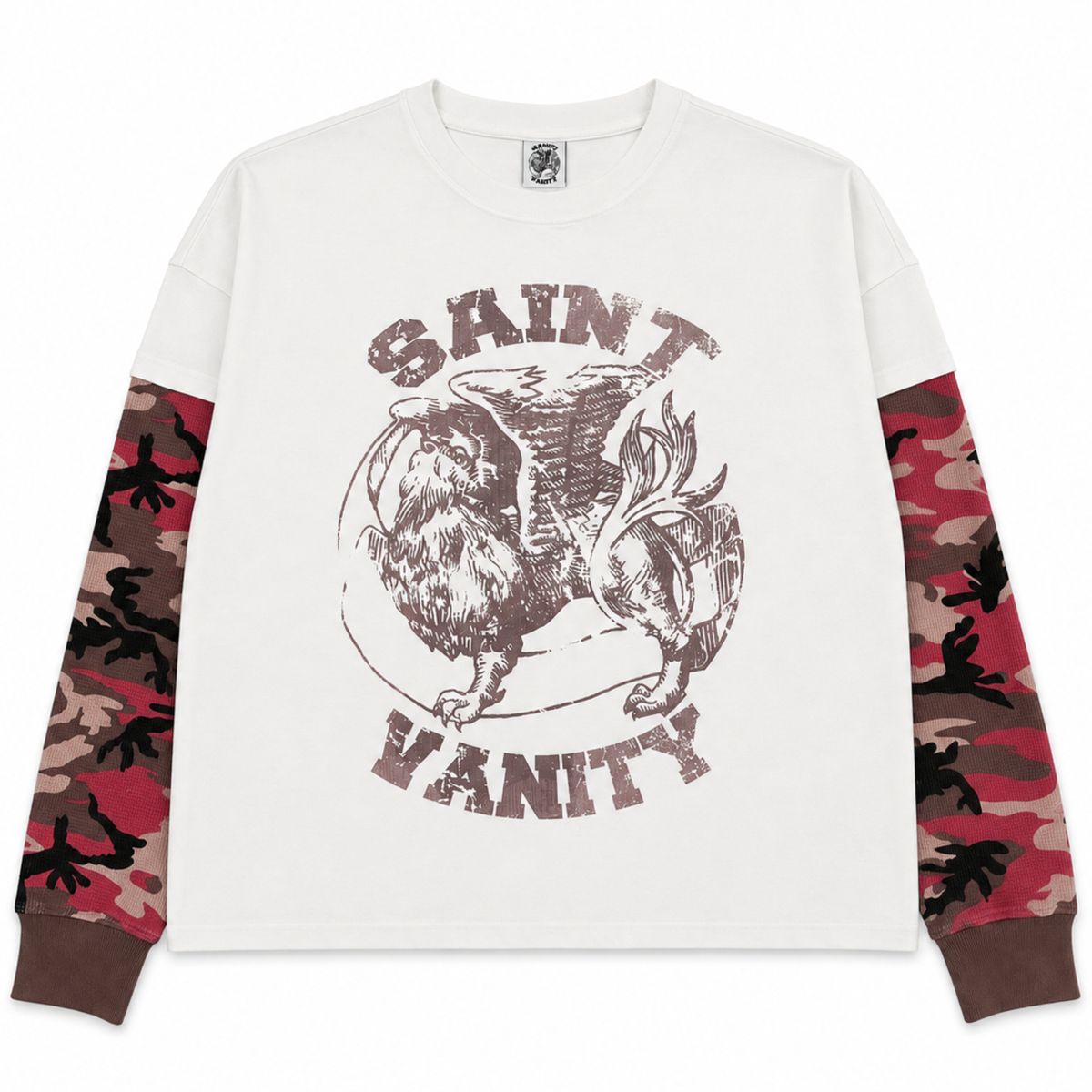 Saint Vanity Griffin Camo Thermal Pink