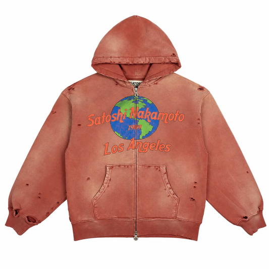 Satoshi Nakamoto 1969 Rock Zip Up Hoodie