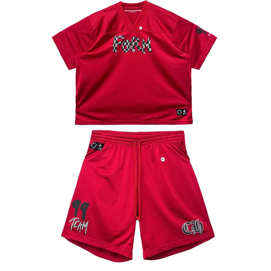 Chrome Hearts Matty Boy Form Short Sleeve Jersey Set