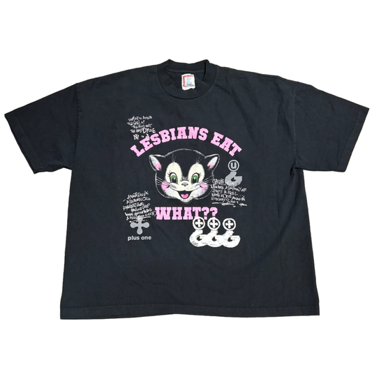 Greedy Unit X Plus One Lesbians Eat What Tee