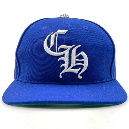 Chrome Hearts CH Baseball Hat Blue/White