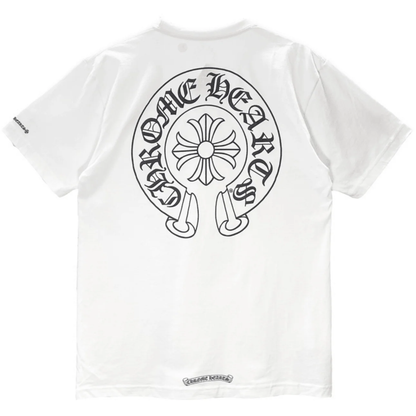 Chrome Hearts Horseshoe Logo Pocket Tee White