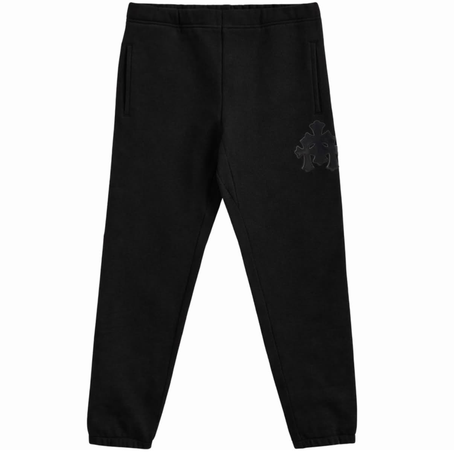 Chrome Hearts Paper Jam Cross Sweatpants Black
