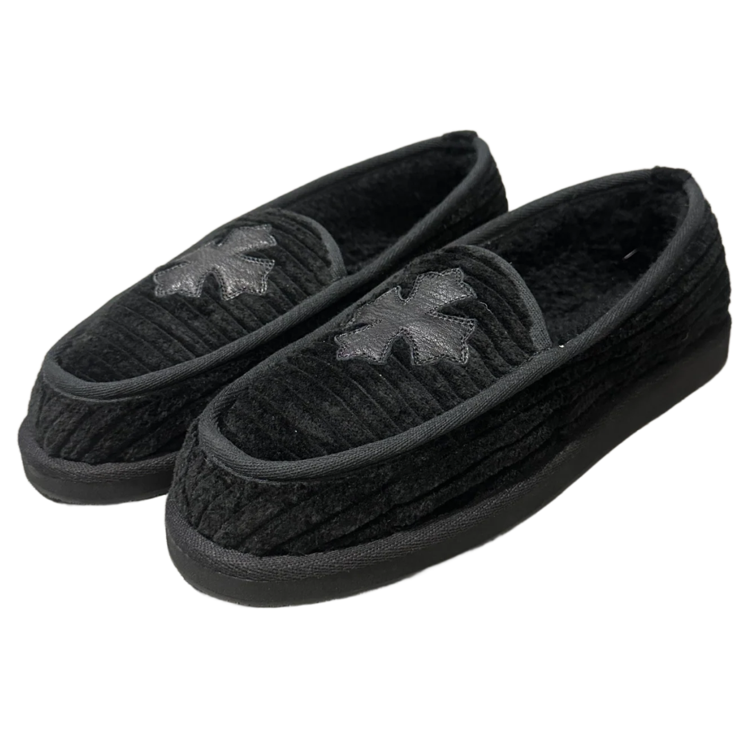 Chrome Hearts Plus Cross Patch House Shoes