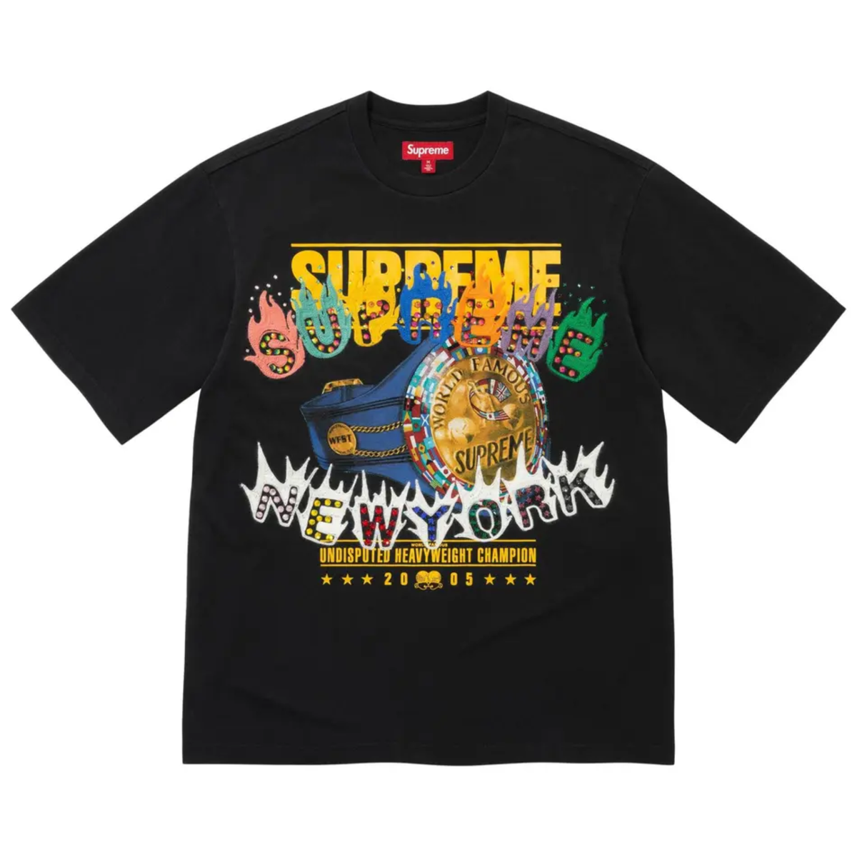 Supreme Undisputed Tee Black