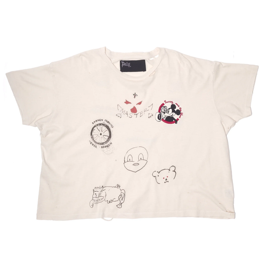 Paly 'Signature' Cream Tee