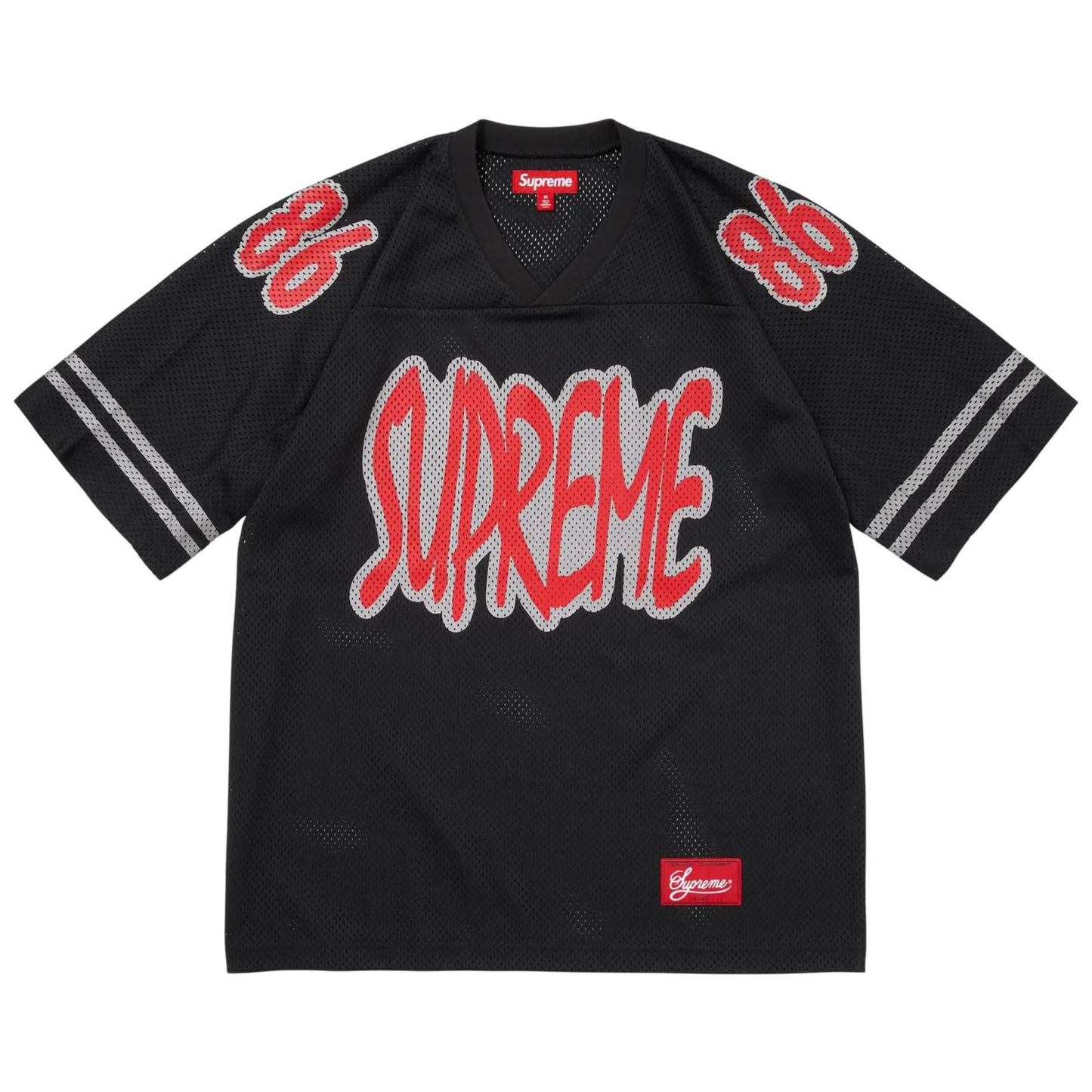 Supreme Reflective Jersey Black