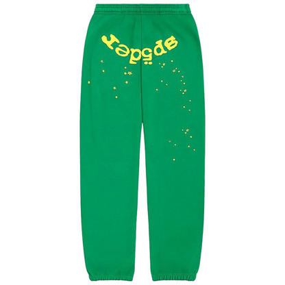 Sp5der Star OG Web V2 Sweatpant Slime Green