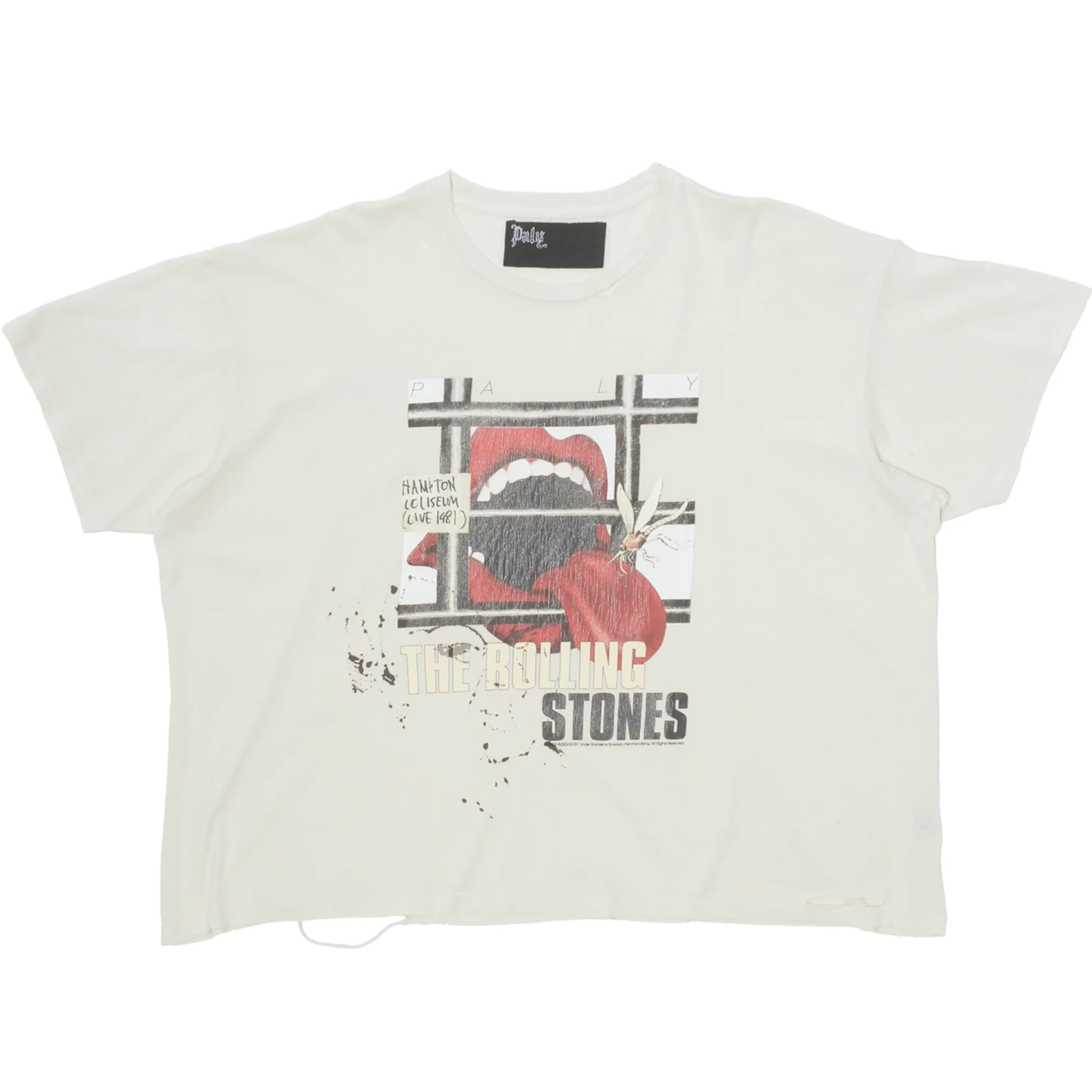 Paly Hollywood x Rolling Stones Mosquito Tounge Tee